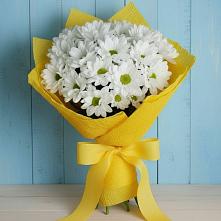 Букет цветов из:  Хризантемы в Троицком Сахалинской области