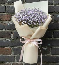 Букет цветов из:  Гипсофила #REPLACE_PRED# Троицком Сахалинской области