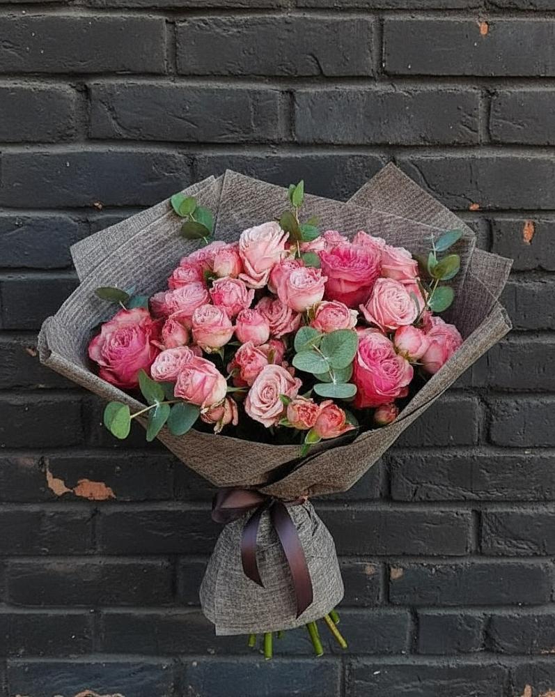 Букет цветов из: Розы в Троицком Сахалинской области