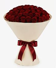 Букет 101 Бордовая роза Блэк Бакарра #REPLACE_PRED# Троицком Сахалинской области