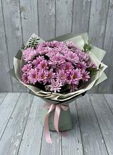 Букет цветов из:  Хризантемы #REPLACE_PRED# Троицком Сахалинской области