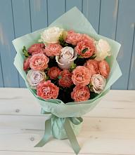 Букет цветов из:  Розы в Троицком Сахалинской области
