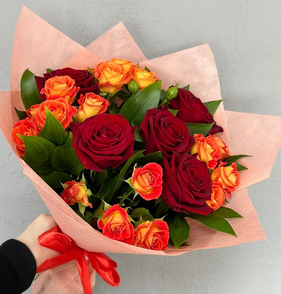 Букет Любовь и восторг в Троицком Сахалинской области