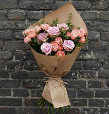 Букет цветов из:  Розы в Троицком Сахалинской области