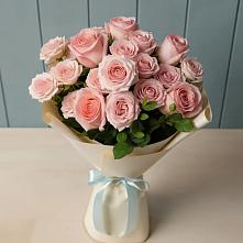 Букет Розовый шарм в Троицком Сахалинской области