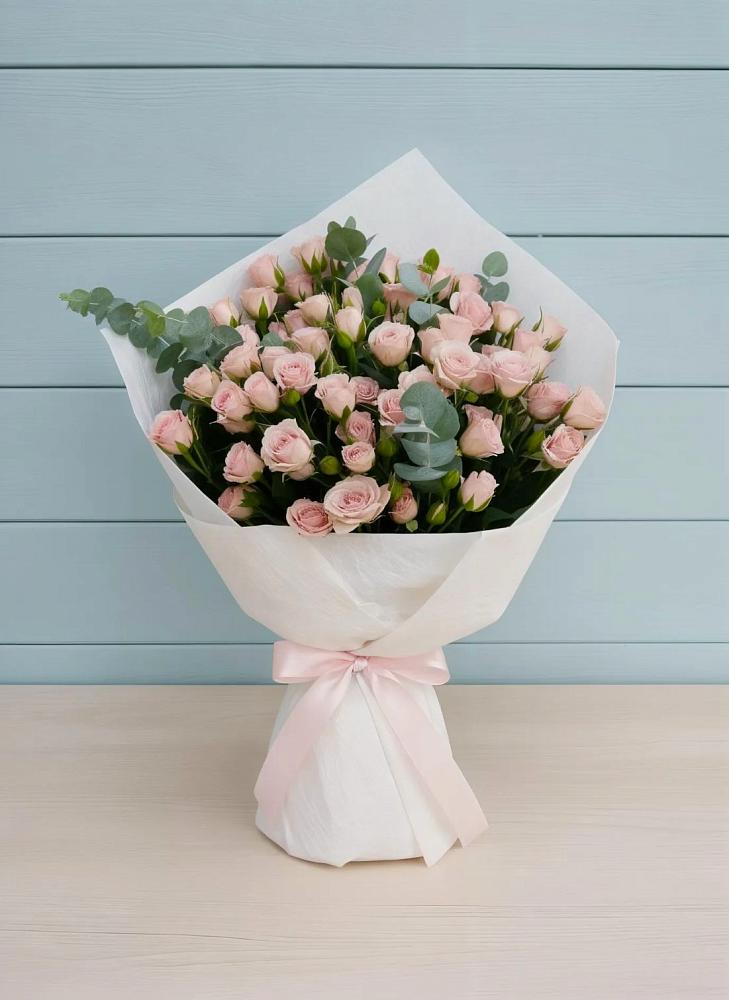 Букет цветов из: Розы в Троицком Сахалинской области