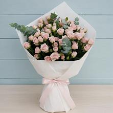 Букет цветов из:  Розы #REPLACE_PRED# Троицком Сахалинской области