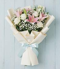 Букет цветов из:  Лилии в Троицком Сахалинской области