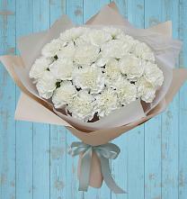 Букет цветов из:  Гвоздики #REPLACE_PRED# Троицком Сахалинской области
