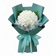 Букет цветов из:  Гортензия в Троицком Сахалинской области